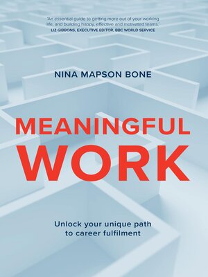 cover image of Meaningful Work